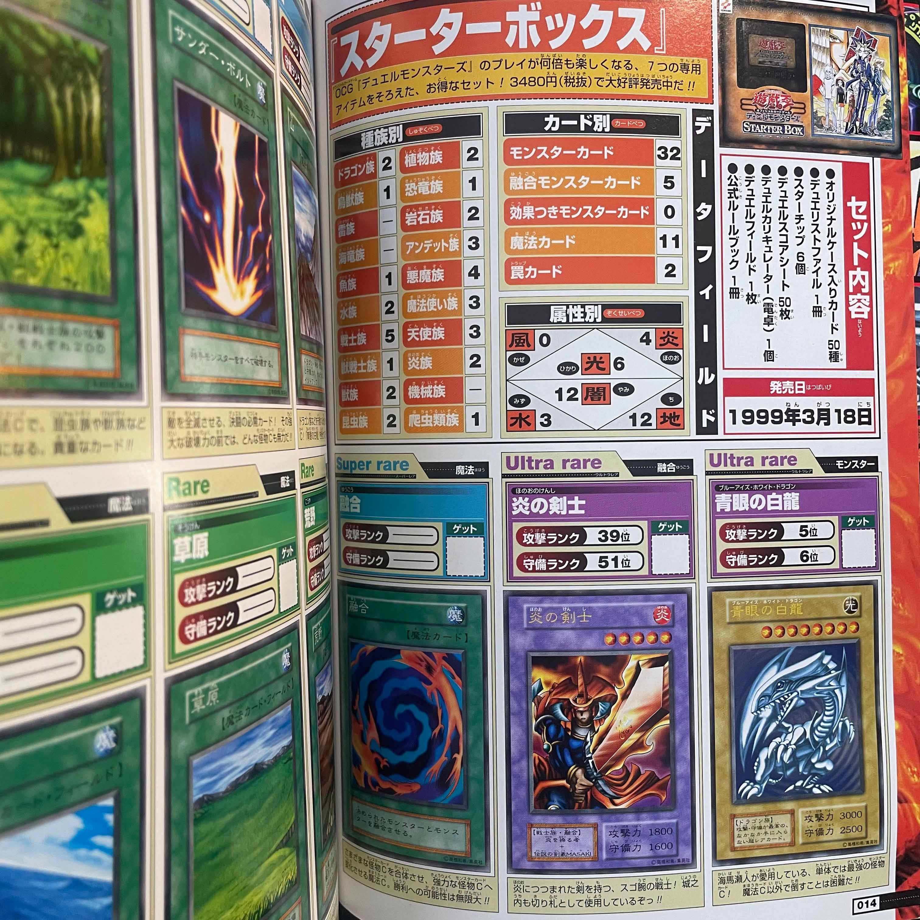 Yu-Gi-Oh! The Valuable Book #1 - Official Card Catalog