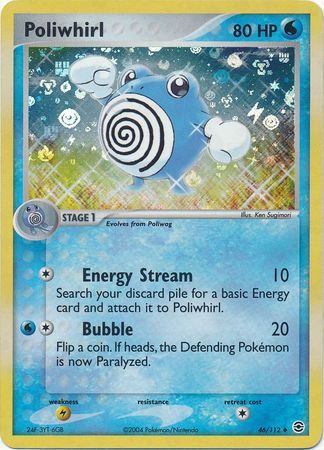 Poliwhirl - 46/112 - Reverse Holo - EN