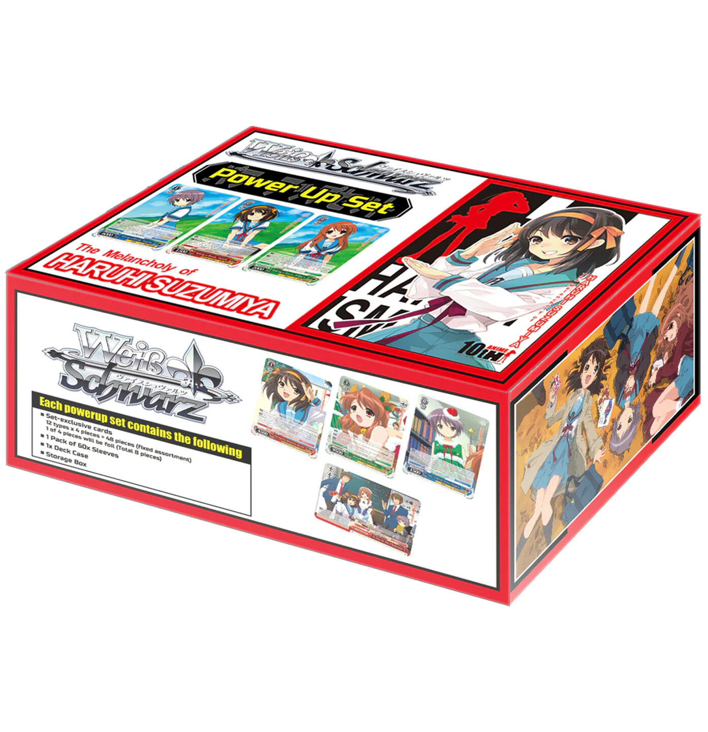 weiss_19658_0 Power Up Set the Melancholy of Haruhi Suzumiya Booster Display - Weiss Schwarz TCG - EN