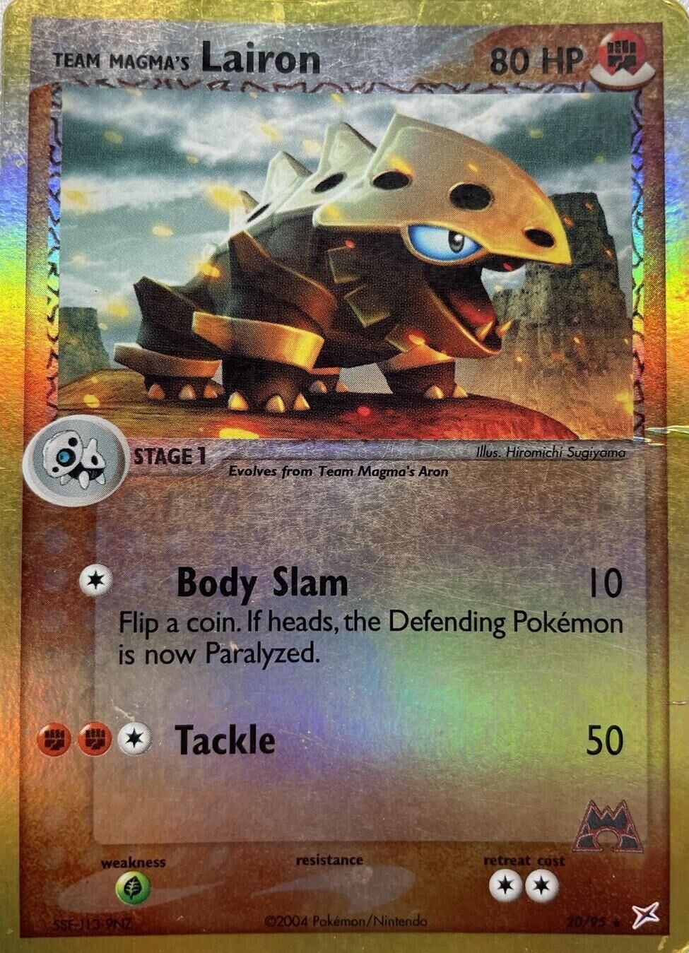 Team Magma’s Lairon - 20/97 - Reverse Holo - EN