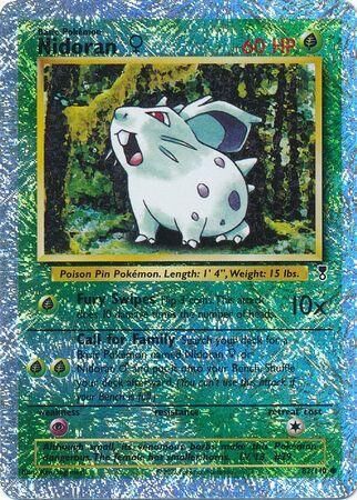 Nidoran Female - 82/110 - Reverse Holo - EN Nidoran Female - 82/110 - Reverse Holo - EN
