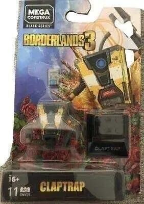 Mega Construx Borderlands 3 Heroes Claptrap Mini Figure