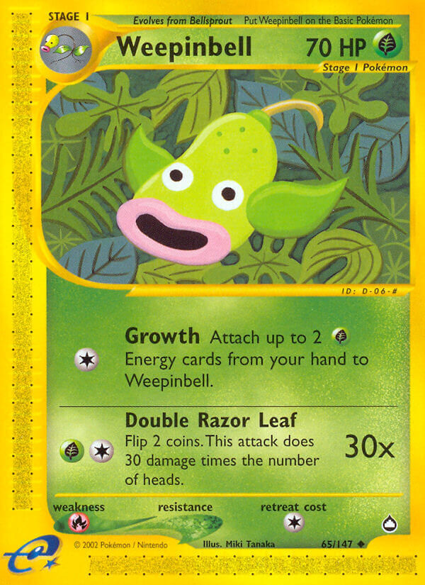 Weepinbell - 65/147 - EN Weepinbell - 65/147 - EN