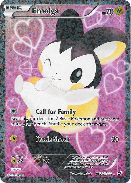 emolga-rc23-rc25-pok-mon-tcg Emolga RC23/RC25 - Pokémon TCG