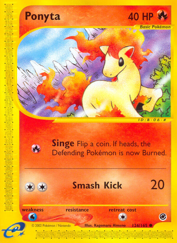 Ponyta - 126/165 - EN