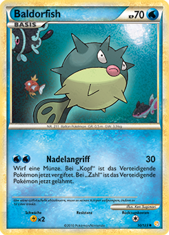 Baldorfish - 50/123 - Reverse Holo - Pokémon TCG - Near Mint