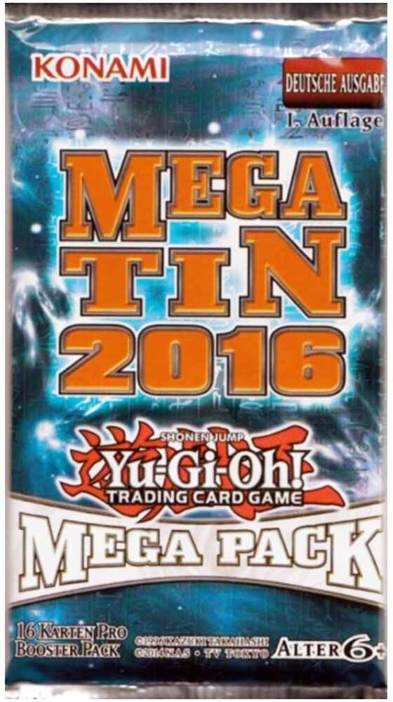 Mega Pack 2016 Booster - Yu-Gi-Oh! - DE