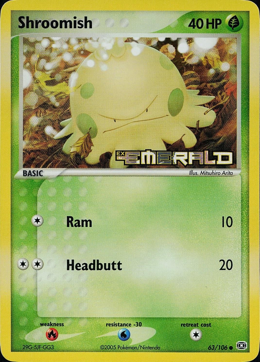 Shroomish - 63/106 - Reverse Holo - EN