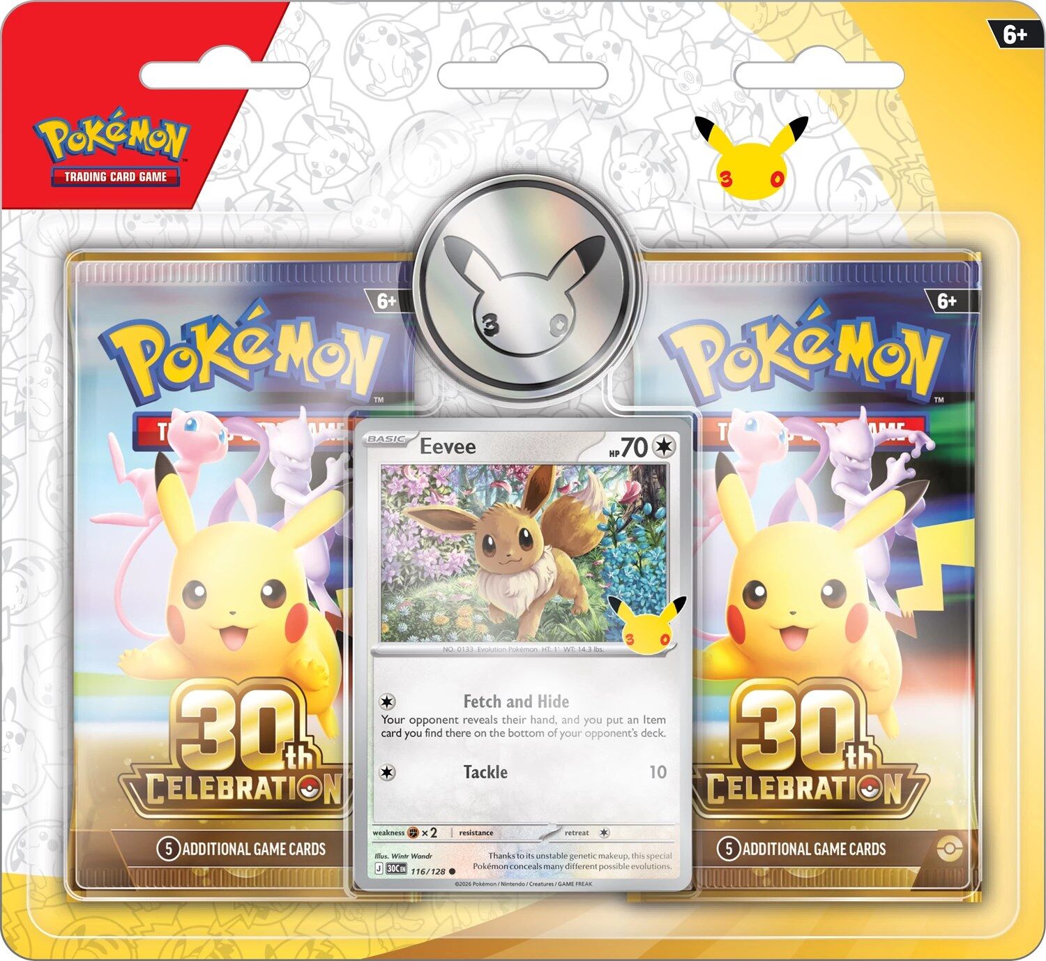 Pokémon TCG: 30th Celebration 2-Pack Blister Pokémon TCG: 30th Celebration 2-Pack Blister