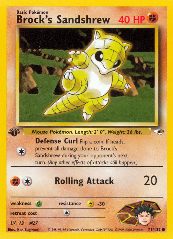 Brock’s Sandshrew - 71/132 - EN