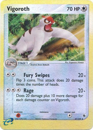 Vigoroth - 47/109 - Reverse Holo - EN Vigoroth - 47/109 - Reverse Holo - EN