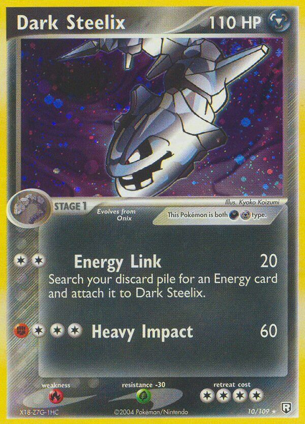 Dark Steelix - 10/109 - Reverse Holo - EN Dark Steelix - 10/109 - Reverse Holo - EN
