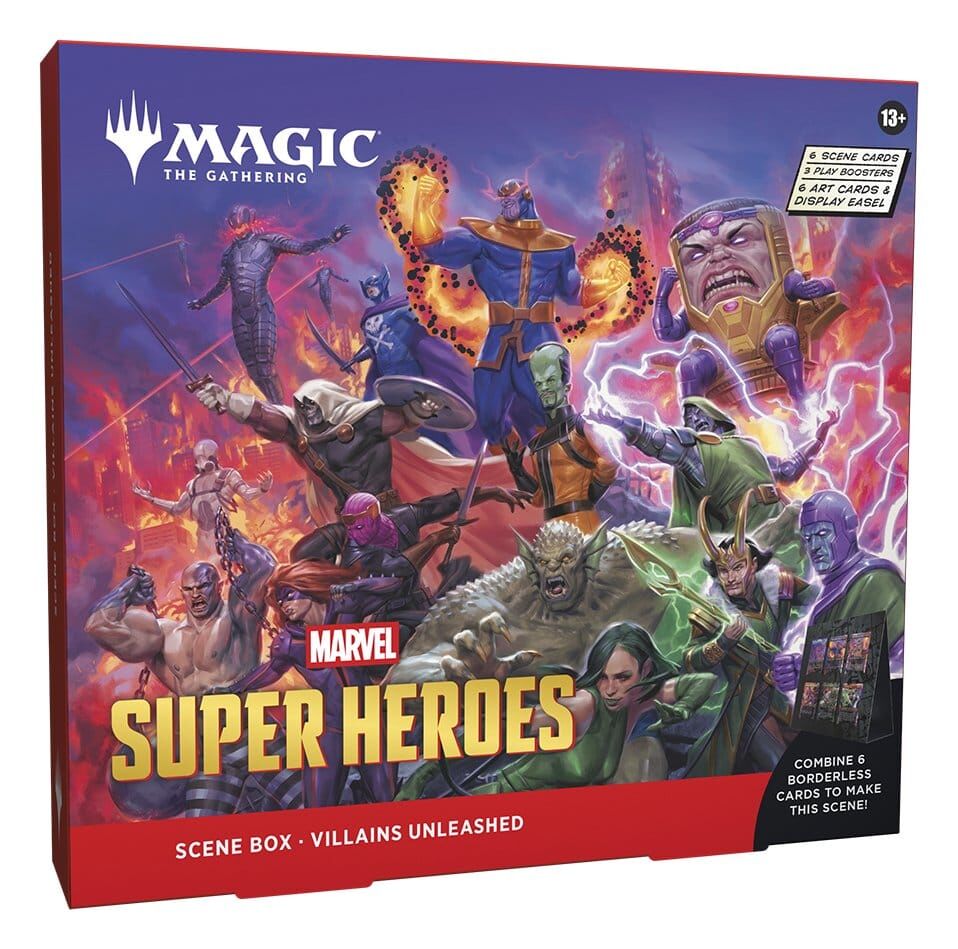 Magic the Gathering Marvel Super Heroes Szenenboxen Villains Unleashed - EN Magic the Gathering Marvel Super Heroes Szenenboxen Villains Unleashed - EN