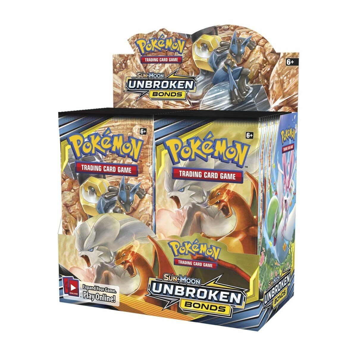 Pokémon Sun & Moon Unbroken Bonds Booster Display - EN Pokémon Sun & Moon Unbroken Bonds Booster Display - EN
