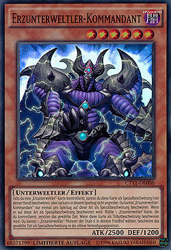 Erzunterweltler-Kommandant - Yu-Gi-Oh! Erzunterweltler-Kommandant - Yu-Gi-Oh!