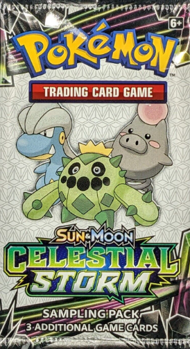 Pokémon Sun & Moon Celestial Storm Sampling Pack Booster - EN Pokémon Sun & Moon Celestial Storm Sampling Pack Booster - EN