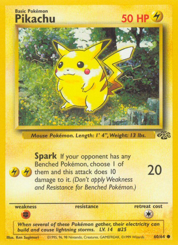 Pikachu - 60/64 - Unlimited - EN