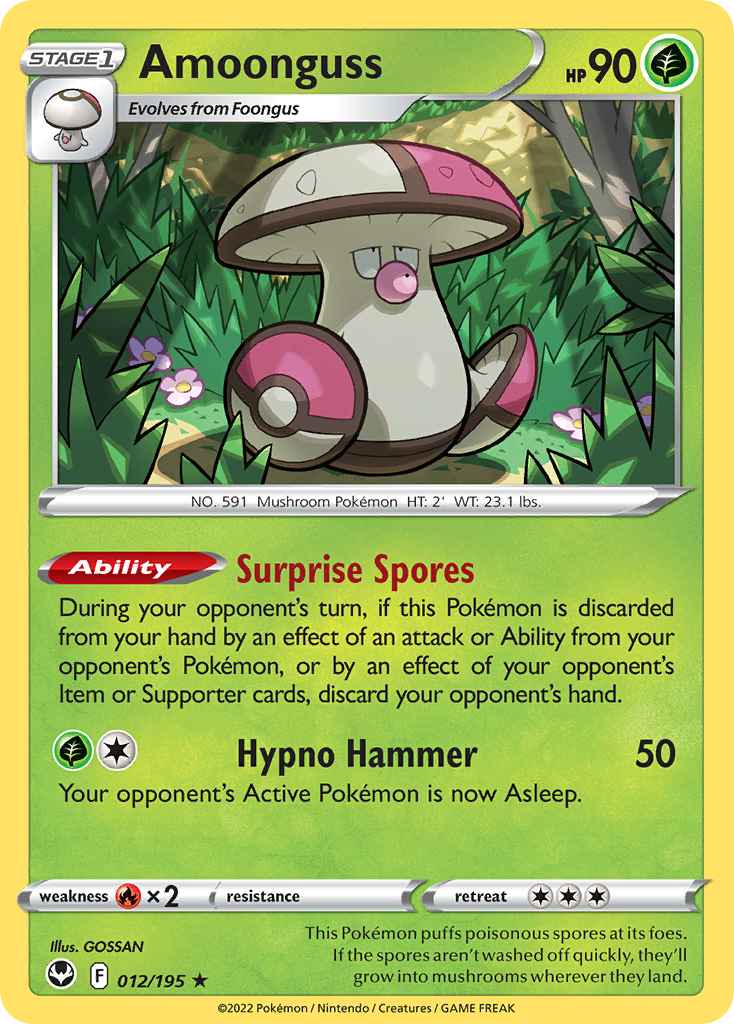 Amoonguss - 012/195 - EN Amoonguss - 012/195 - EN