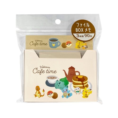 Pokemon File BOX Memo/CAFE TIME One Point