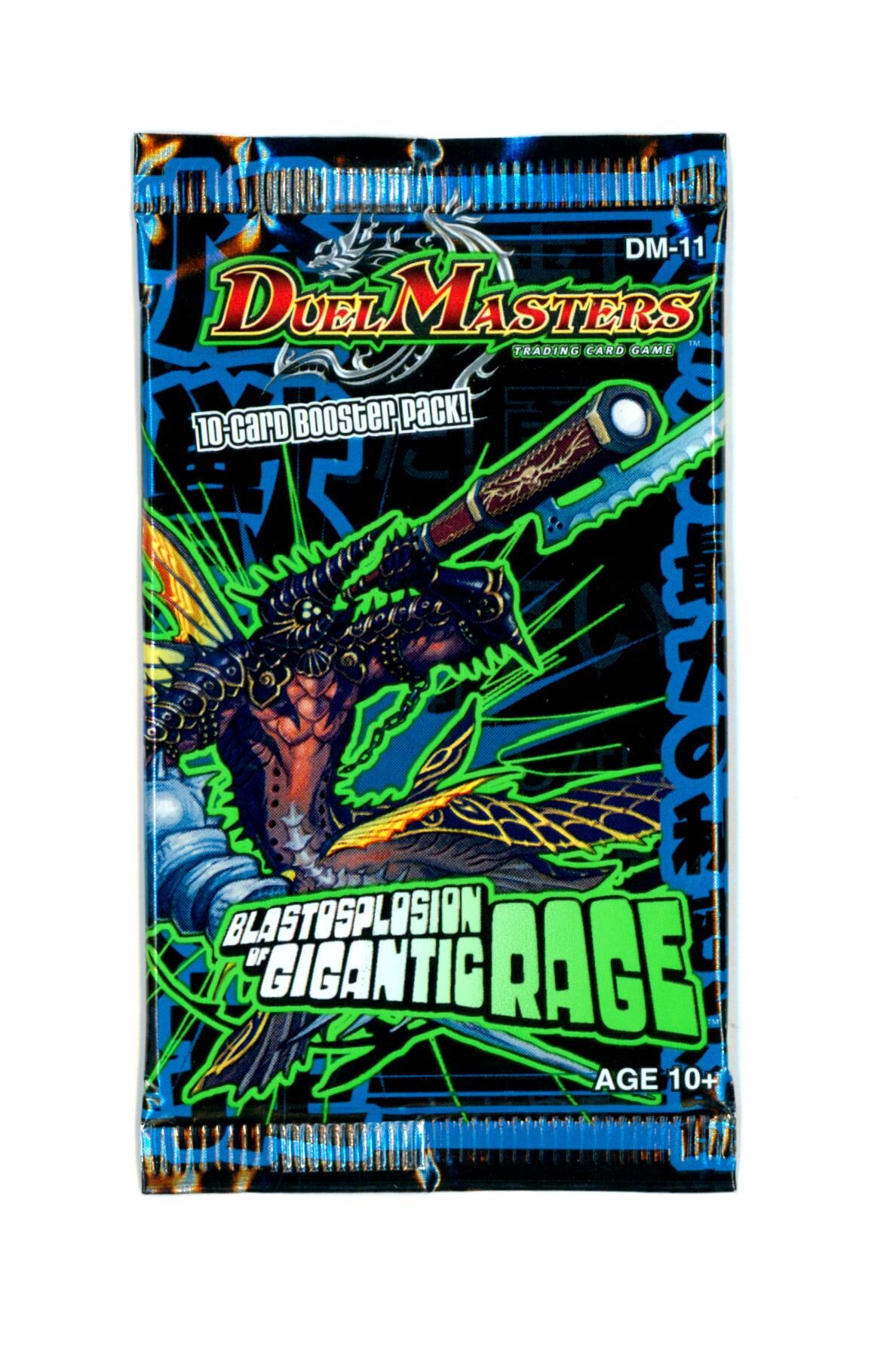 Blastosplosion of gigantic Rage Duel Masters TCG Booster Pack DM11 - EN Blastosplosion of gigantic Rage Duel Masters TCG Booster Pack DM11 - EN