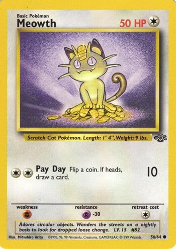 Meowth - 56/64 - Unlimited - EN