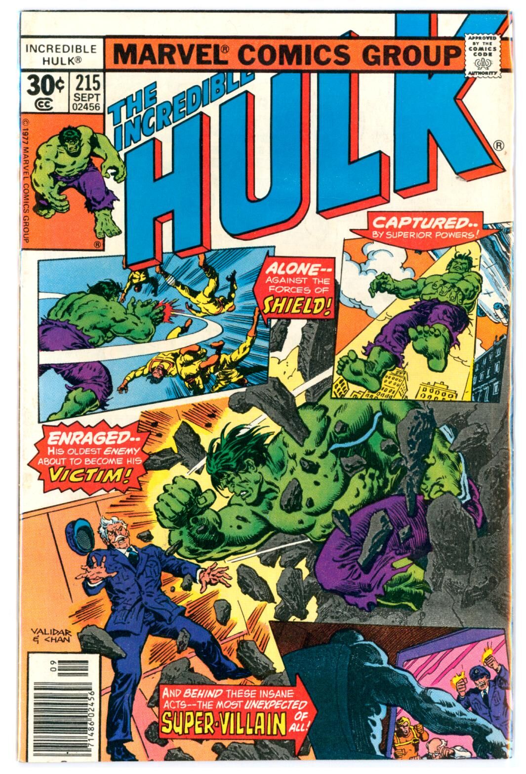 Incredible Hulk #215
