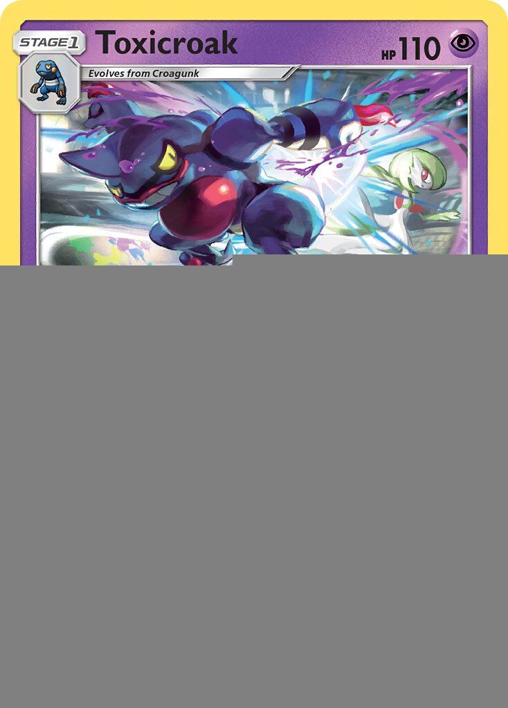 Toxicroak - 55/147 - Pokémon TCG - Lightly Played - EN