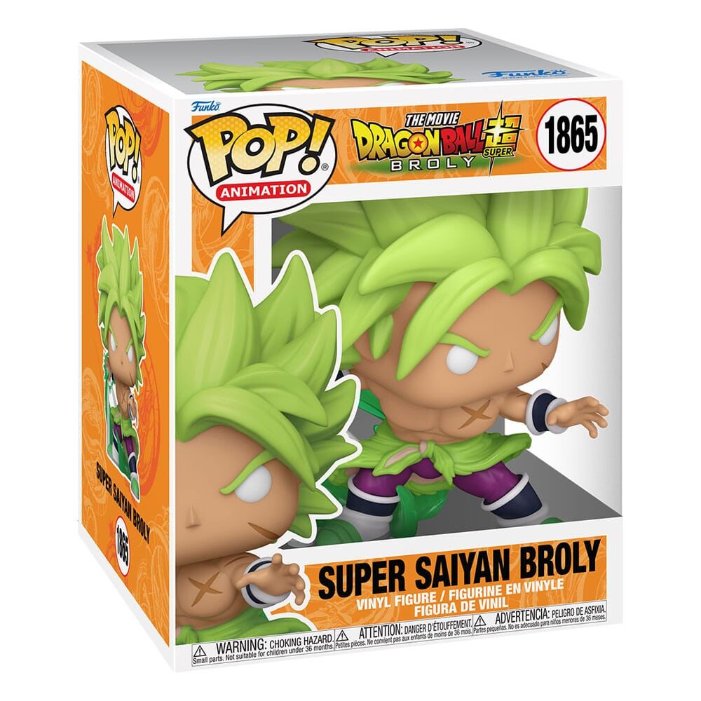 Dragon Ball Super Oversized POP! Viny Figur Broly 15cm 