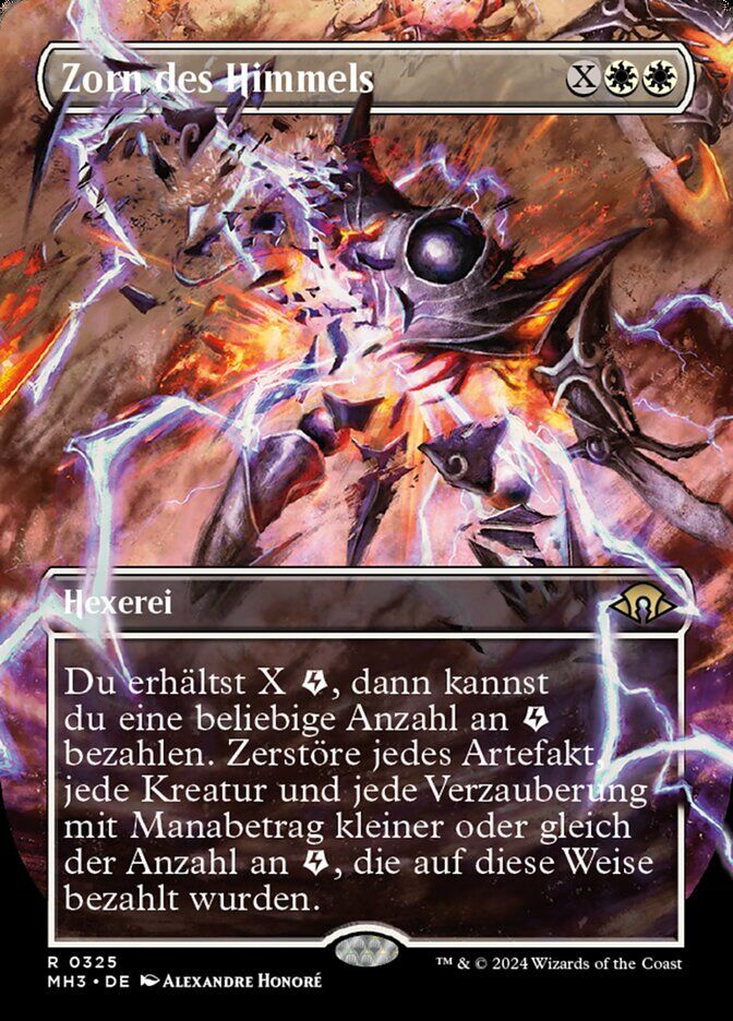 Wrath of the Skies - MH3 325 - Normal - DE - NM Wrath of the Skies - MH3 325 - Normal - DE - NM