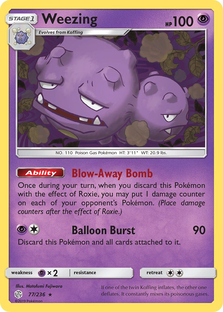 Weezing - 77/236 - EN Weezing - 77/236 - EN