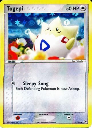 Togepi - 78/101 - Reverse Holo - EN Togepi - 78/101 - Reverse Holo - EN