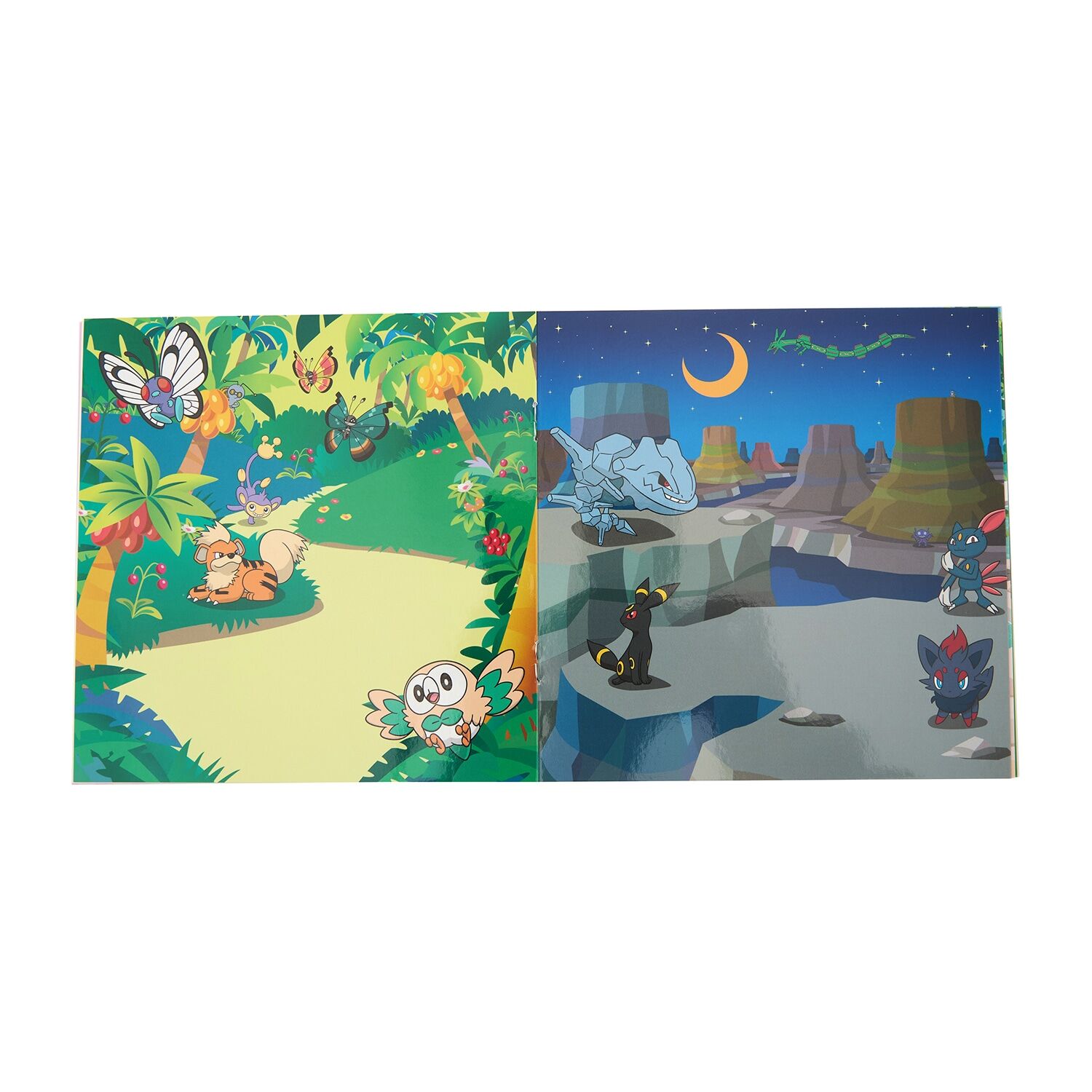 Playable Sticker Book Pokemon School