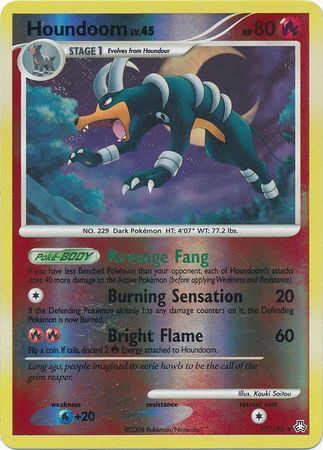 Houndoom - 57/146 - Reverse Holo - EN Houndoom - 57/146 - Reverse Holo - EN