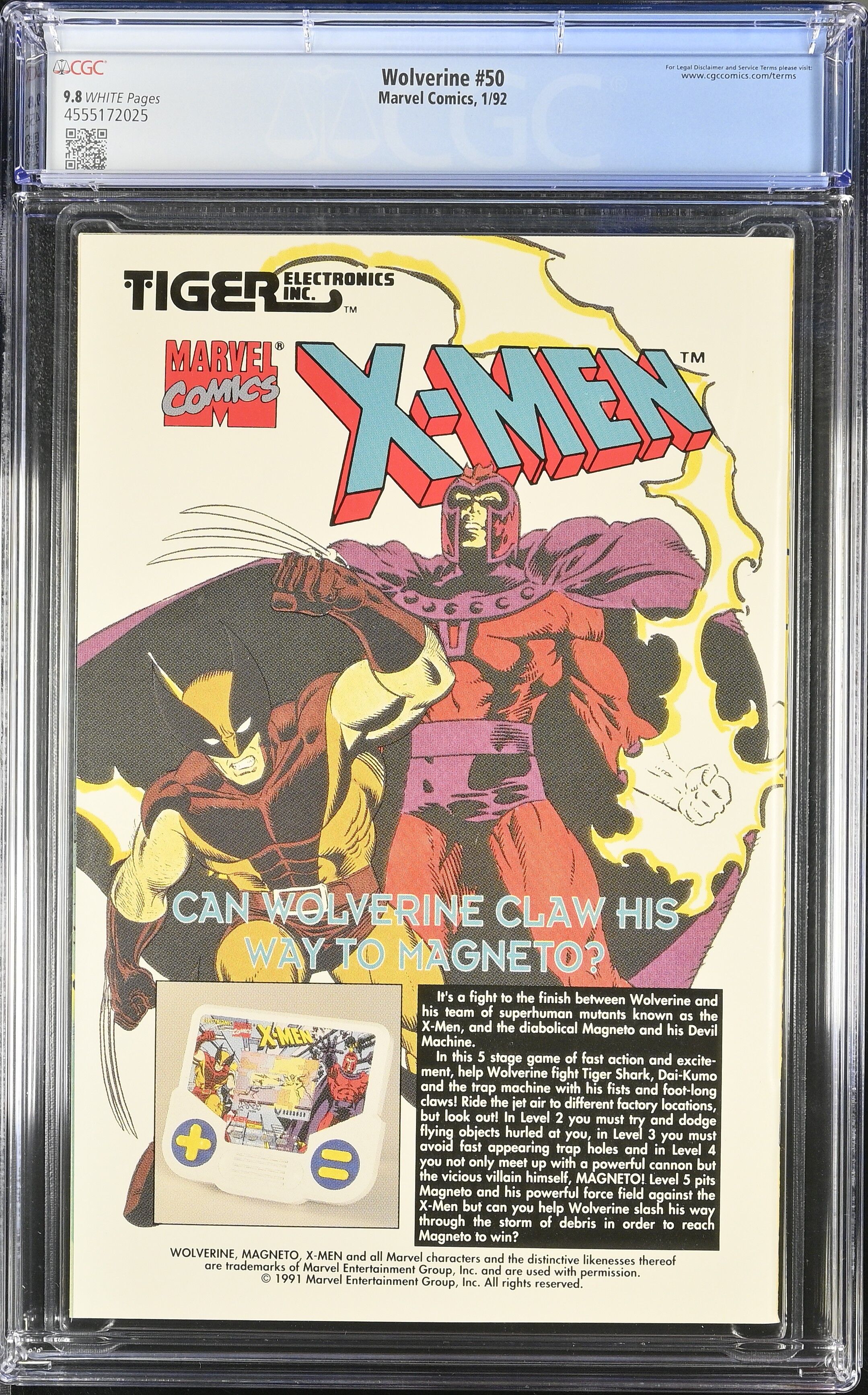 Wolverine #50 CGC 9.8 Top Pop!