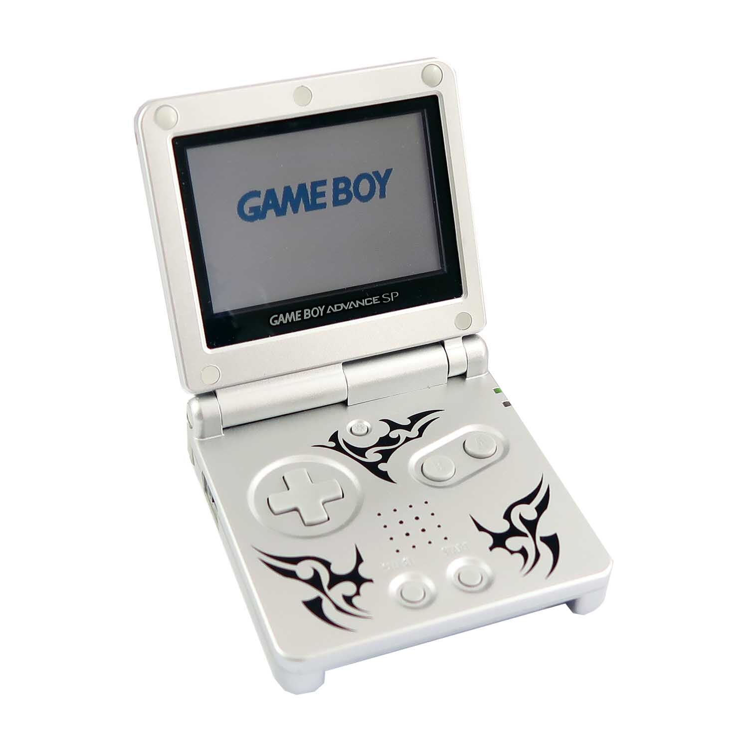 Game Boy Advance SP Tribal mit Etui
