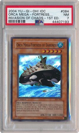 orca-mega-fortress-of-darkness-ioc-084-psa-nm-7-super-rare-1st-ed-ioc-7193-yu-gi-oh Orca Mega-Fortress of Darkness - IOC-084 - PSA NM 7 - Super Rare 1st Ed (IOC) 7193 - Yu-Gi-Oh!