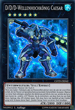 D/D/D-Wellenhochkönig Caesar - Yu-Gi-Oh!