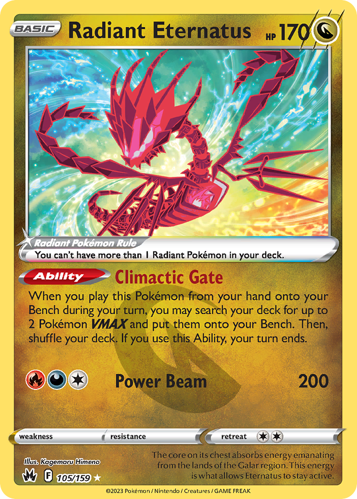 Radiant Eternatus - 105/159 - EN Radiant Eternatus - 105/159 - EN