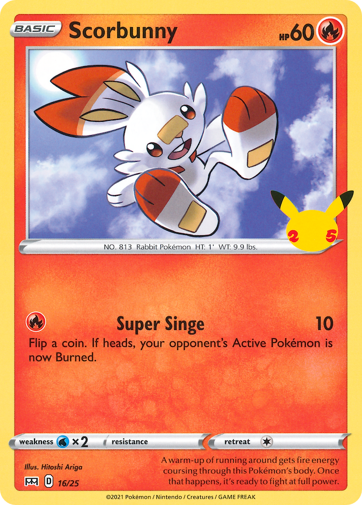 Scorbunny - 16/25 - EN Scorbunny - 16/25 - EN