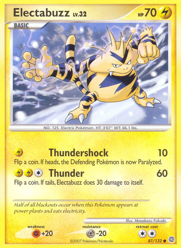 Electabuzz - 87/132 - EN Electabuzz - 87/132 - EN