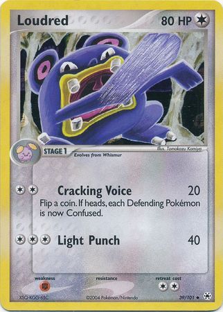 Loudred - 39/101 - Reverse Holo - EN
