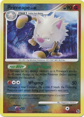 Primeape - 27/106 - Reverse Holo - EN Primeape - 27/106 - Reverse Holo - EN
