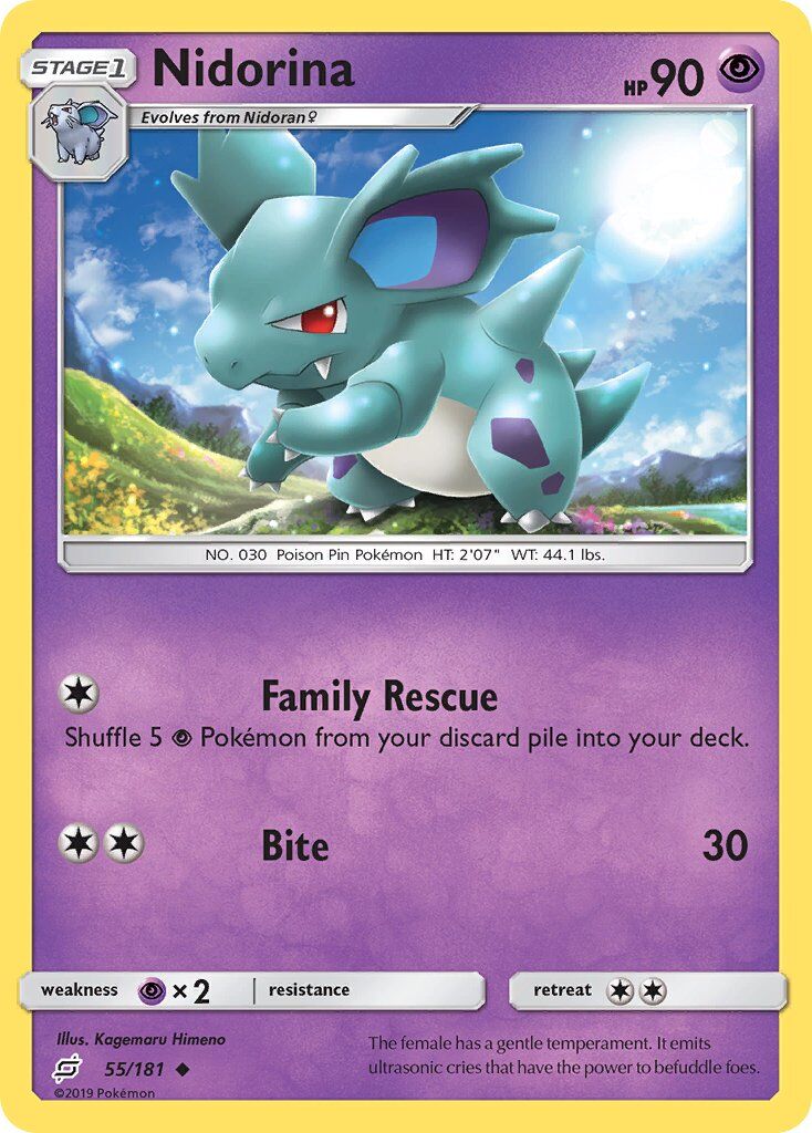 Nidorina - 55/181 - EN Nidorina - 55/181 - EN
