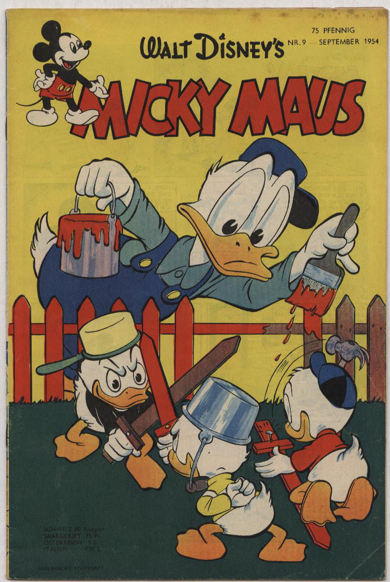 Micky Maus 1954 #9