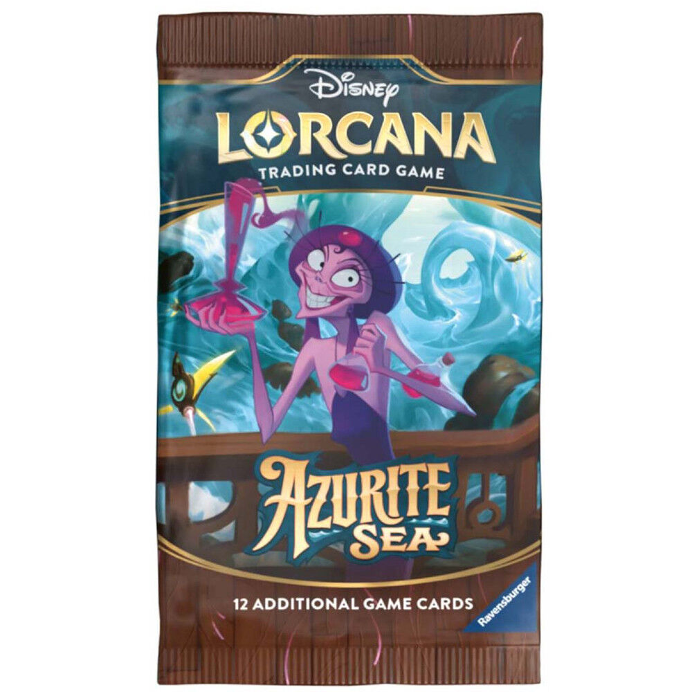 Disney Lorcana 6 : Azurite Sea Booster Pack - EN 