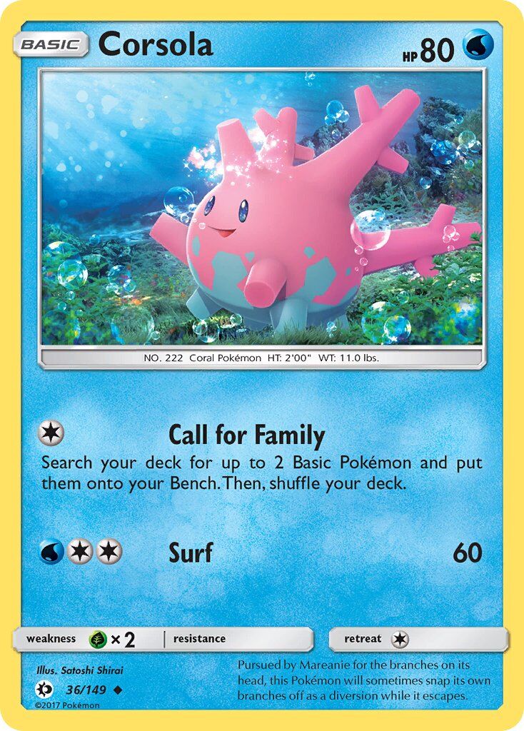 Corsola - 36/149 - EN