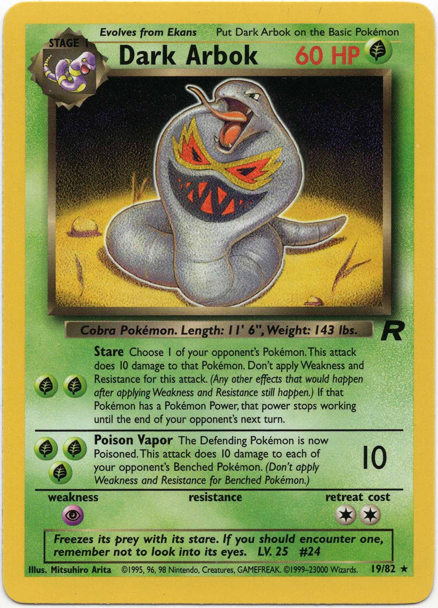 dark-arbok-19-82-pok-mon-tcg Dark Arbok - 19/82 - Pokémon TCG