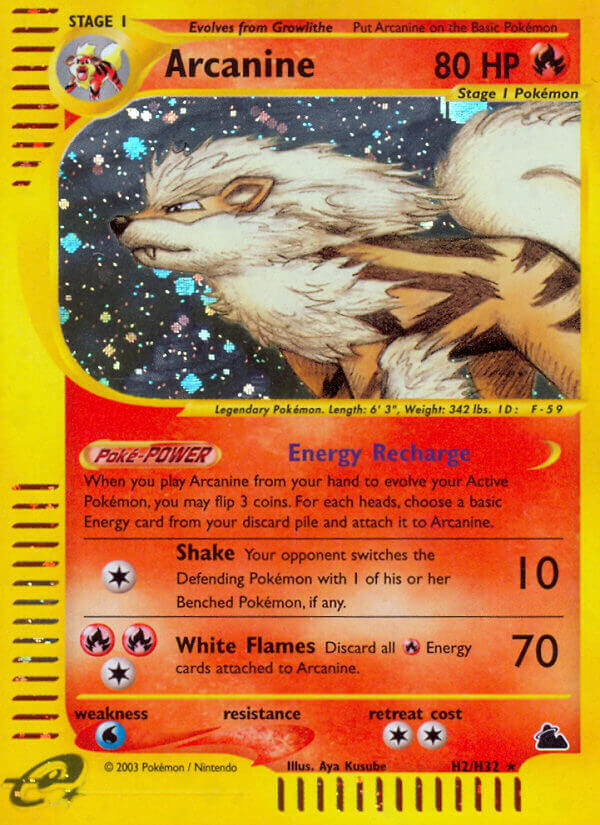 Arcanine - H2/H2 - EN