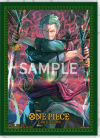 One Piece Card Game - Official Sleeves Set No. 11 - Roronoa Zoro (70 Sleeves) 