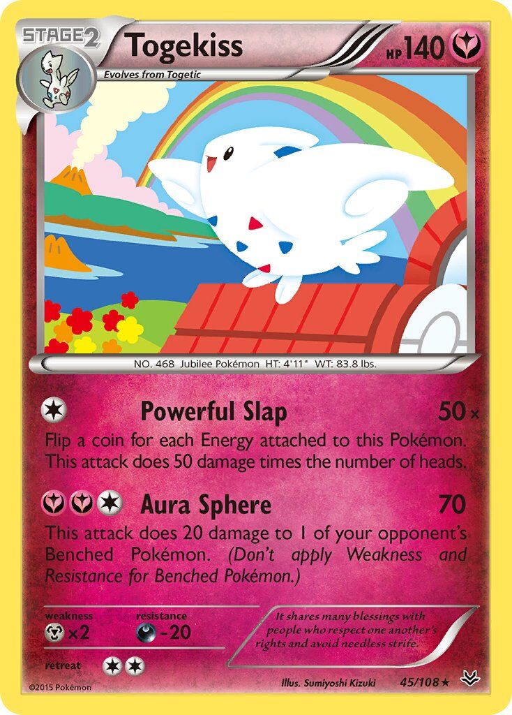Togekiss - 45/108 - EN Togekiss - 45/108 - EN